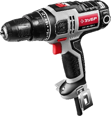 Дрель-шуруповерт сетевая, 500 Вт, 0-450/0-1800 об/мин ЗУБР ДШ-М3-500-2