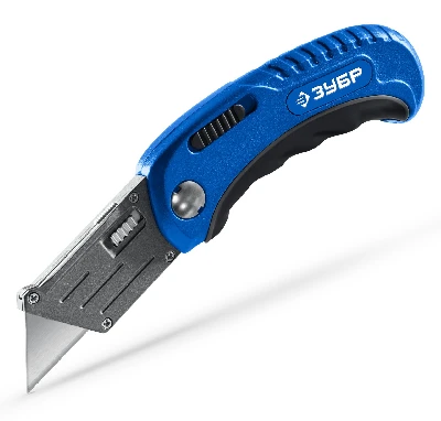 Нож универсальный складной с трапециевидным лезвием, Компакт-А24