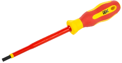 Отвертка диэлектрическая SL5,5х125 Т2 ARMA2L 5 IEK A2L5-SC30-T2-SL-55-125