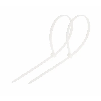 Хомут-стяжка кабельная нейлоновая 120x2,5 мм, белая, упаковка 100 шт, REXANT