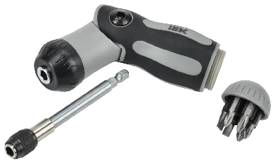 Отвертка реверсивная 2-поз. с наб. бит Т2 7шт ARMA2L 5 IEK A2L5-SC41-T2-N1-07