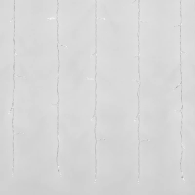 Гирлянда Занавес светодиодный 3х2 м 160 светодиодов розовый свет прозрачный провод ULD-C3020-160/DTA PINK IP20 TM