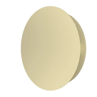 Решетка вентиляционная D100 сетка разъемная на магнитах D140, цвет бежевый