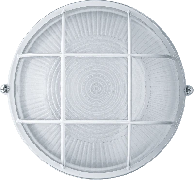 Светильник НПП-60w термостойкий круглый с решеткой IP54 белый Navigator Group 94803 14724