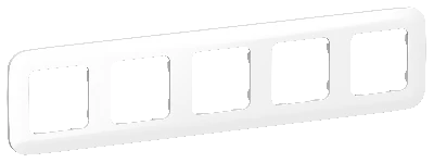 FLITE ARTISTIC Рамка 5-местная РУ-5-А-ФлБ белый IEK