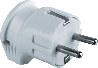 Вилка Navigator 61 362 NCA-PL04-16A-E-WH угловая с заземлением белая Navigator Group 61362 20654