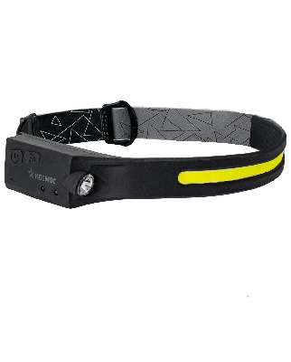 Фонарь налобный аккум сенсорн/20ВтCOB+2ВтXPE/Li-po 102540 1200mAh/гибк корп/USBtC