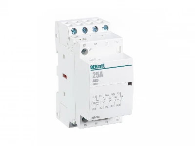 Контактор модульный 4НЗ 25А 230В МК-103 Dekraft 18070DEK