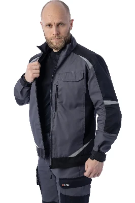 Куртка KS202, серый/черный (3XL)