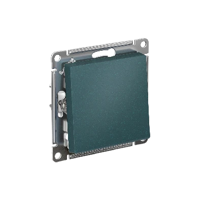 ATLASDESIGN Перекрестный ПЕРЕКЛЮЧАТЕЛЬ, сх.7, 10АХ, быстрозажимные клеммы, ИЗУМРУД