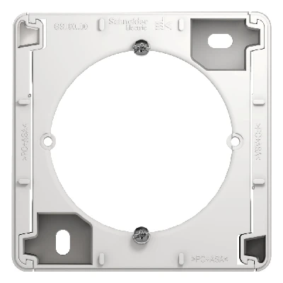 GLOSSA Коробка для наружного монтажа белая Systeme Electric GSL000100