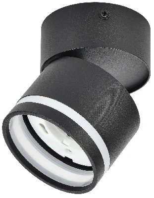 LIGHTING Светильник 4034 настенно-потолочный под лампу GX53 черный IEK LT-USB0-4034-GX53-1-K02