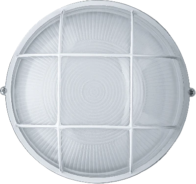 Светильник НПП-100w термостойкий круглый с решеткой IP54 белый Navigator Group 94807 14729