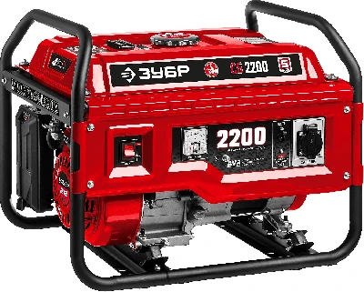 Генератор бензиновый, 2200 Вт ЗУБР СБ-2200