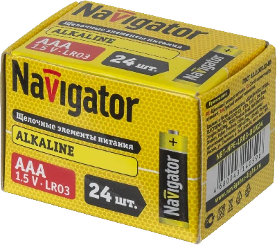 Батарейка NBT-NPE-LR03-BOX24 Navigator Group 14059 23229