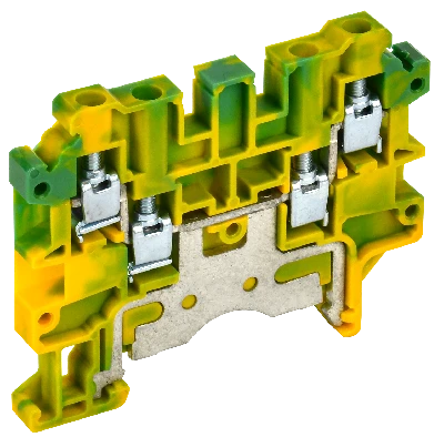 Колодка клеммная CTS-MC-PEN земля 4 вывода 4мм2 IEK YCT12-03-4-K52-004