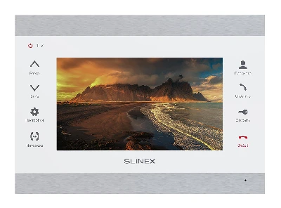 Видеодомофон цветной SL-07IPHD Silver+White SLINEX SL-07IPHD S+Wh ИВ-00000179