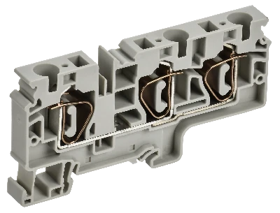 ARMAFIX Клемма пружинная CX10-3 10мм2 трехконтактная серая IEK