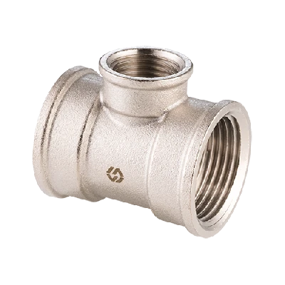 Тройник ВВВ 3/4'х1/2'х3/4' переходной, никелированный MVI BF.512.050405