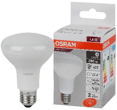 Лампа светодиодная LED 11 Вт E27 4000К 880Лм гриб 220 В (замена 90Вт) OSRAM
