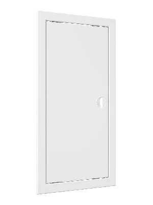 Люк-дверца ревизионный с ручкой, из ABS пластика 218х418 и с фланцем 196х396 EVECS Л2040Р 19023