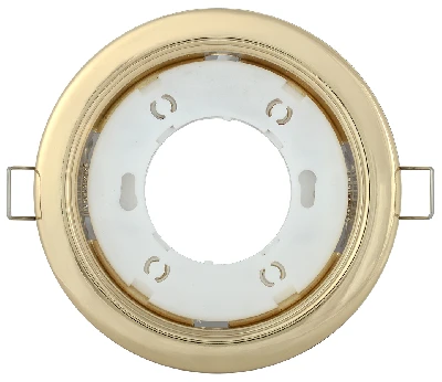 LIGHTING Светильник 4114 встраиваемый под лампу GX53 золото IEK LUVB0-GX53-1-K22