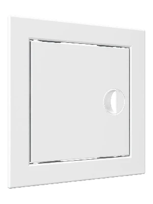 Люк-дверца ревизионный с ручкой, из ABS пластика 168х168 и с фланцем 146х146 EVECS Л1515Р 19012