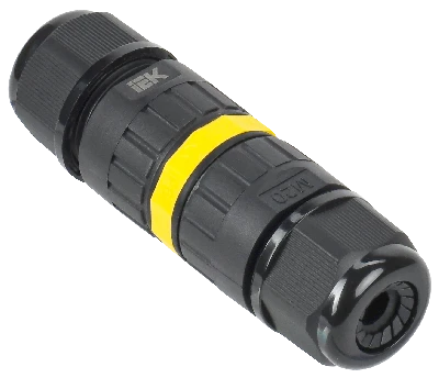 Коннектор кабельный герметичный WTP-102 3 PIN IP68 IEK UWC10-I-024-3-68