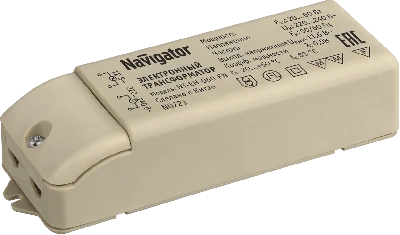 Трансформатор электронный 60w 12v с защитой Navigator Group 94432 17044