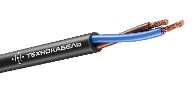 Провод ПВС 2х2.5черный ТРТС