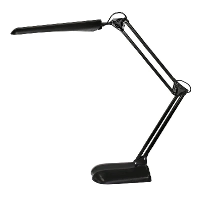 Светильник Гермес+ (LED, подставка + струбцина), 8Вт, сенсорный выключатель, регулировка яркости света, черный