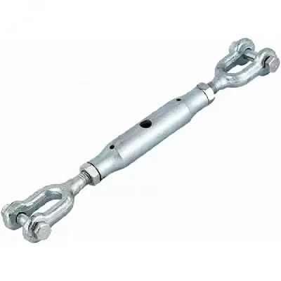 Талреп DIN 1478 М8 (0,3т) вилка-вилка покрытие цинк Крепдил DIN1478-М8