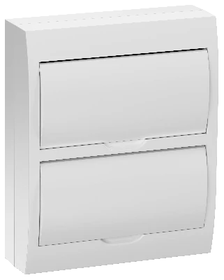 Корпус пластиковый ЩРН-П-24 белая дверь IP41 GENERICA