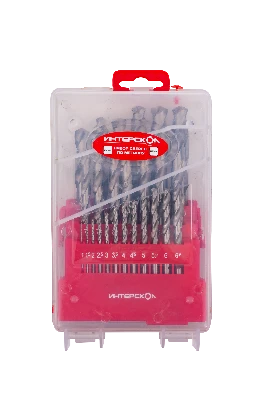 Набор сверел по металлу из быстрорежущей стали HSS-G 25 шт