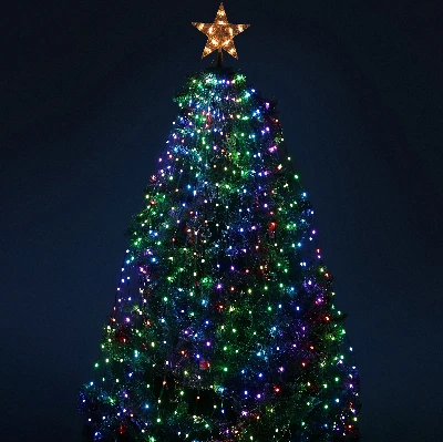 Умная гирлянда RGB,1,5 м, управление изображением, таймер, упр. через моб. приложение, 400 LED, IP44 ERASG -03 ЭРА Б0060434