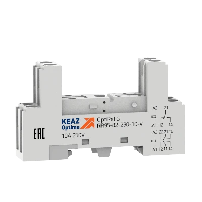 Розетка для реле OptiRel G RR95-82-230-10-V КЭАЗ 281176