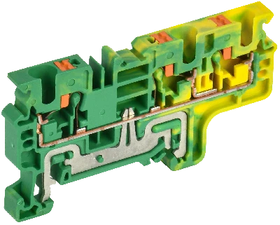 Колодка клеммная CP-MC-PEN земля 3 вывода 4мм2 IEK YCT22-03-3-K52-004