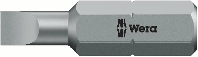 Бита шлицевая 800/1 Z SL вязкая твердость хвостовик 1/4 C 6.3 1.2X8X39 мм
