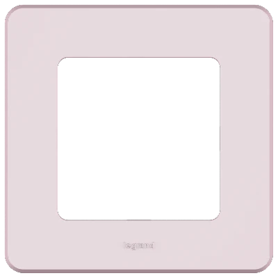 Рамка 1-местная розовый INSPIRIA