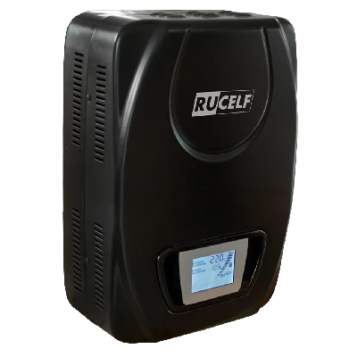 Стабилизатор напряжения 2 поколения электромеханический однофазный 12 кВА настенный RUCELF SDW.II-12000-L