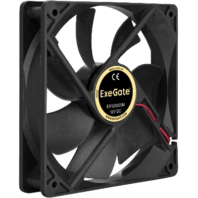 Вентилятор для корпуса 12В DC, 120x120x25 мм, Molex, 1500RPM, 24dBA, подшипник скольжения