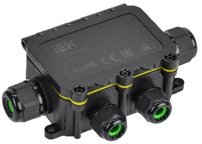 Коробка распред. герметичная WTP-405 6 вводов IP68 IEK UWB10-X-450-41-06-68