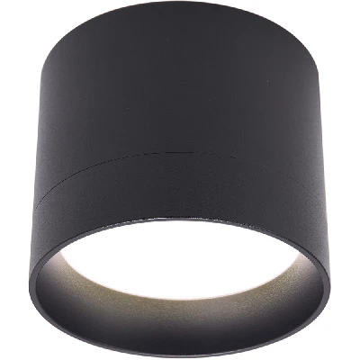 Светильник ДПО-12w GX53 без лампы черный FERON HL353 41283