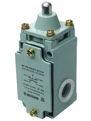 Выключатель путевой ВП15К-21Б-211-54У2.8 толкатель полумгновенный IP54 Электротехник ET004422