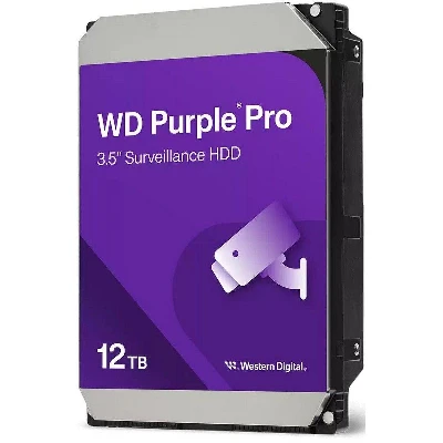 Жесткий диск 12TB Purple 3.5'', SATAIII, 7200 об/мин, 256 МБ