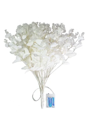 Гирлянда-Ветвь эвкалипта 3 шт бел 48LED