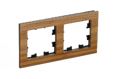 Рамка двухпостовая ATLASDESIGN NATURE, ДЕРЕВО БАМБУК Systeme Electric ATN353202