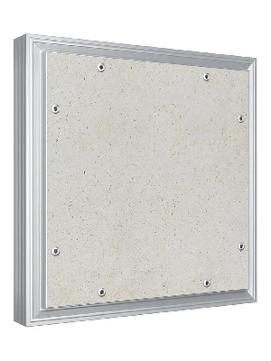 Люк нажимной под плитку на износоустойчивой петле 300х300