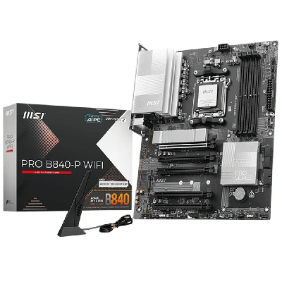 Материнская плата PRO B840-P WIFI, AMD B840, ATX
