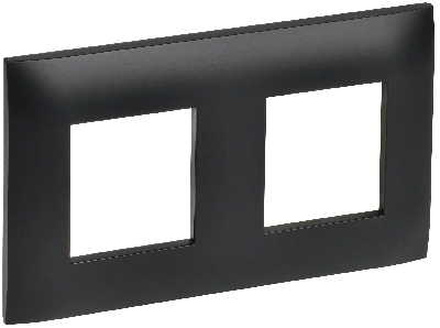 SKANDY Рамка 2-местная SK-F02Bl черный IEK SK-M22-K02